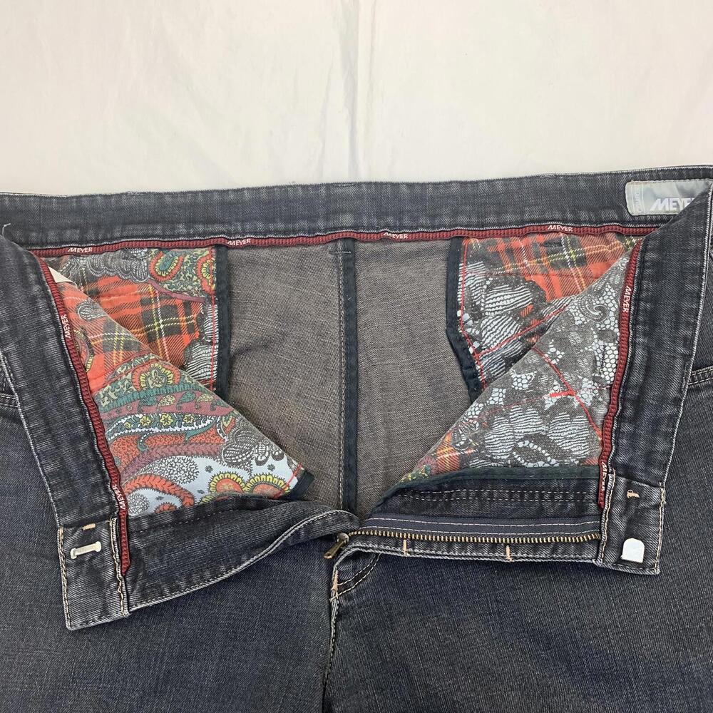 Meyer Diego 38 x 32 Mens Denim Jeans Pants Paisley Pockets